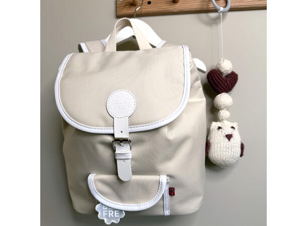 Ryggsekk Med Barnets Navn Blafre Beige 6L