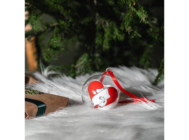 Mummi Julekule Med Valgfritt Navn Hjerte