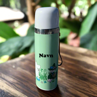 Mummi Termos Med Valgfritt Navn Grønn