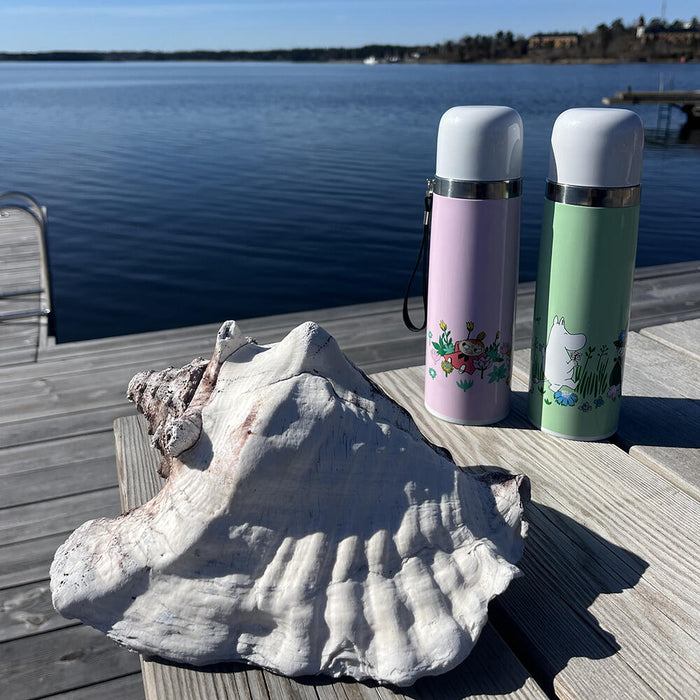 Mummi Termos Med Valgfritt Navn Grønn