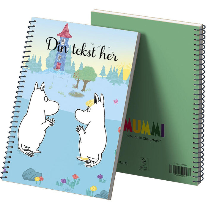 Mummi Notatbok Med Valgfri ekts A6 Blå