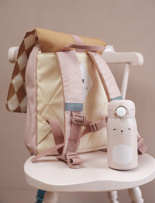 Drikkeflaske Med Navn Rustfritt FABELAB Bunny
