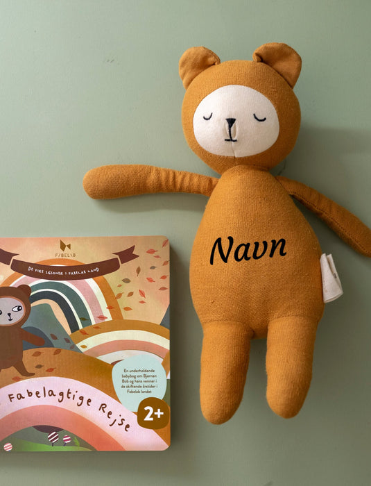 Bamse Med Valgfritt Navn Buddy Fabelab