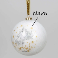 Disney Julekule Med Valgfritt Navn Sparkli 2