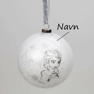 Disney Julekule Med Valgfritt Navn Elsa