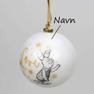 Disney Julekule Med Valgfritt Navn Grisling