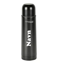 Termos Med Valgfritt Navn Svart 0.5l