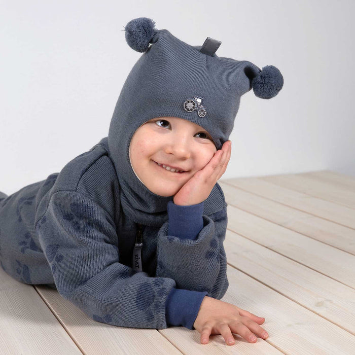 Kivat Vinterlue Med Logo, Balaclava I Ull, 504 79
