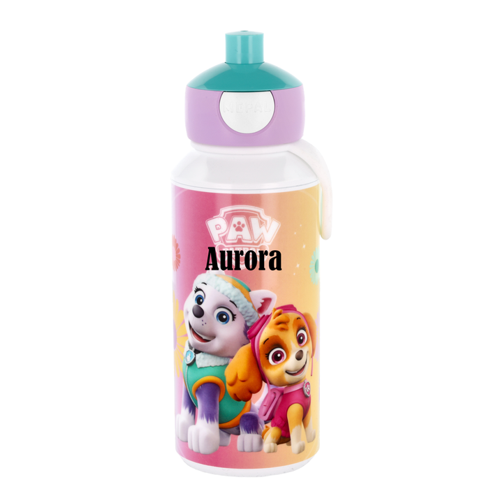 Mepal  Drikkeflaske Med Navn, Paw Patrol Lilla