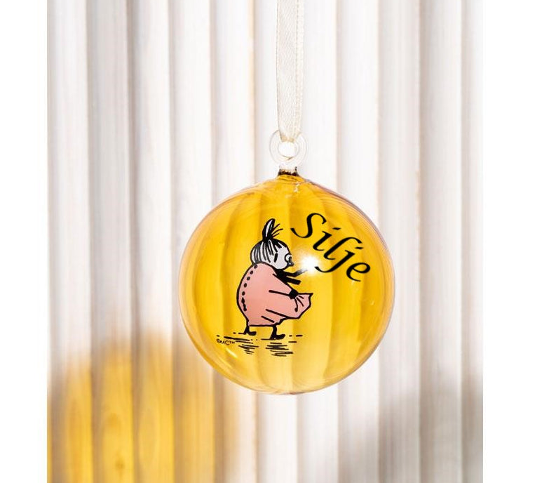 Mummi Julekule Med Valgfritt Navn Gull