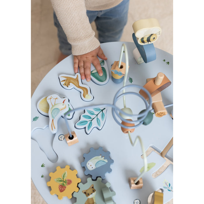 Aktivitetsbord Med Valgfritt Navn, Little Dutch, Fairy Garden Blå