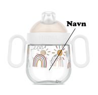 MEPAL Drikkeflaske Med Navn, fra 6 mnd Non Drip, Little Dutch