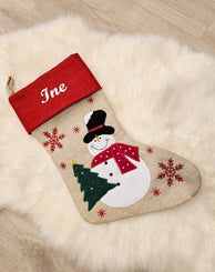 Stor Julestrømpe Med Valfritt Navn 45 cm 2