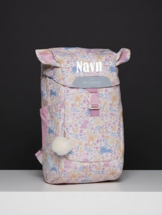 Beckmann Barnehagesekk Med Valgfri Navn Classic Mini, Bunny