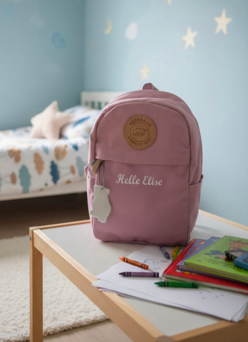 Beckmann Sekk Urban Mini Med Navn Rosa
