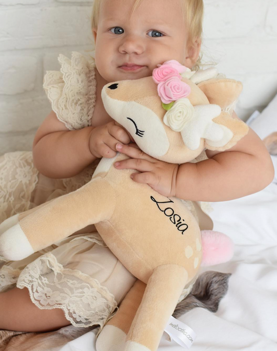 Bamse Med Navn, Metoo Deer, Blømster