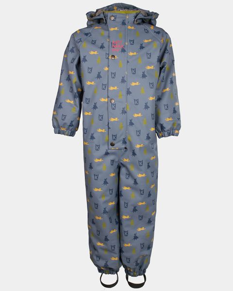 Kattnakken Helårsregndress Hagl Mjuk Blå