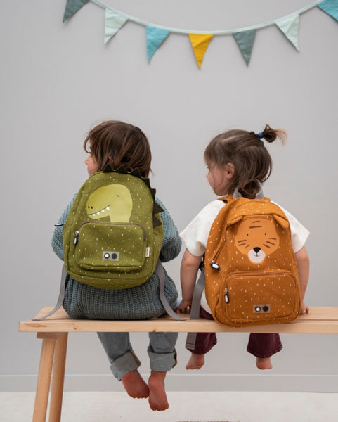 Trixie Ryggsekk Med Valgfri Navn Dino 9 liter - Miniverden.no