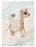 By Christine Hoel Poster Beach Giraffe A3