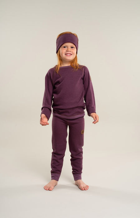 Gullkorn Trøye Merinoull/Bambus Purple