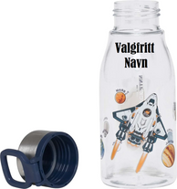 Beckmann Drikkeflaske Med Valgfri Navn Space Mission