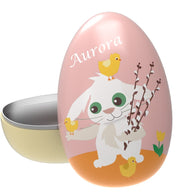 Blafre Påskeegg med Navn Rosa 22 - Miniverden.no