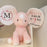 Bamse  med navn elefant rosa bursdagave