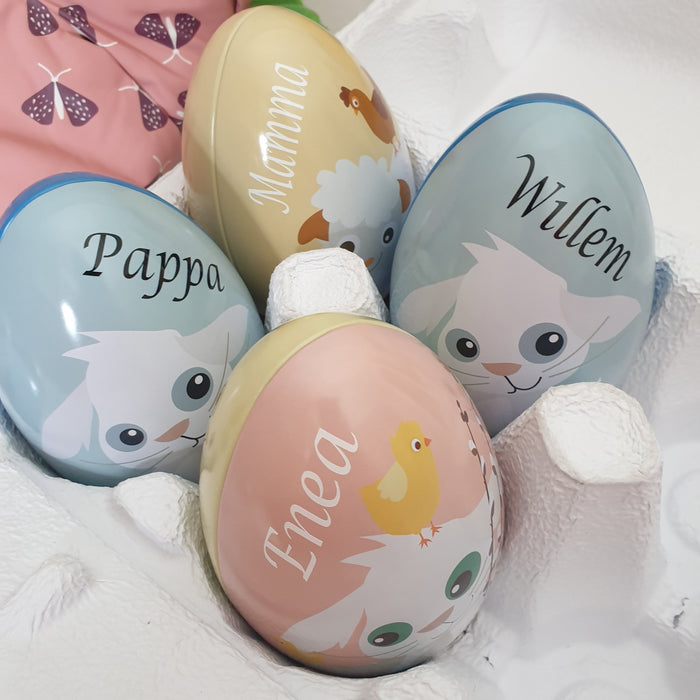 Blafre Påskeegg med Navn  Rådyr - Miniverden.no