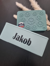 Matboks Med Navn Blafre  Blågrønn