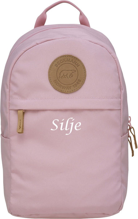 Beckmann Sekk Urban Mini Med Navn Rosa
