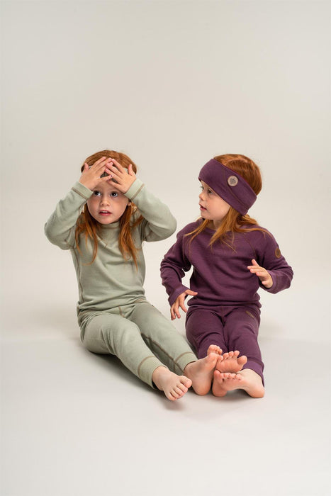 Gullkorn Ullbukse Merinoull/Bambus Purple