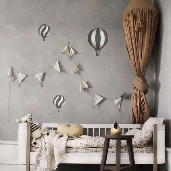 Wallsticker Stickstay Vintage Dark Balloon 3 PK