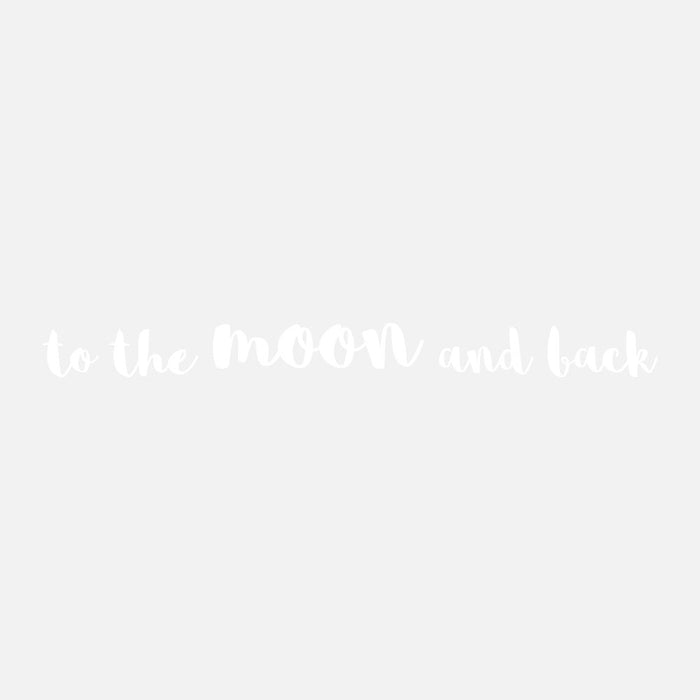 Stickstay Wallsticker To the moon and back