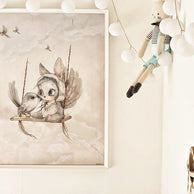 Mrs Mighetto Plakater Mini Bird Master 50x70