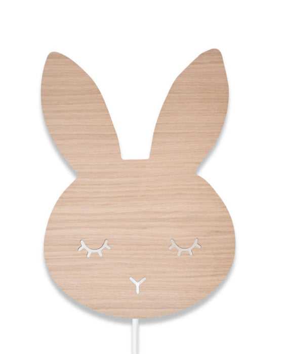 Vegglampe Maseliving Sleepy Bunny Tre til barnerom