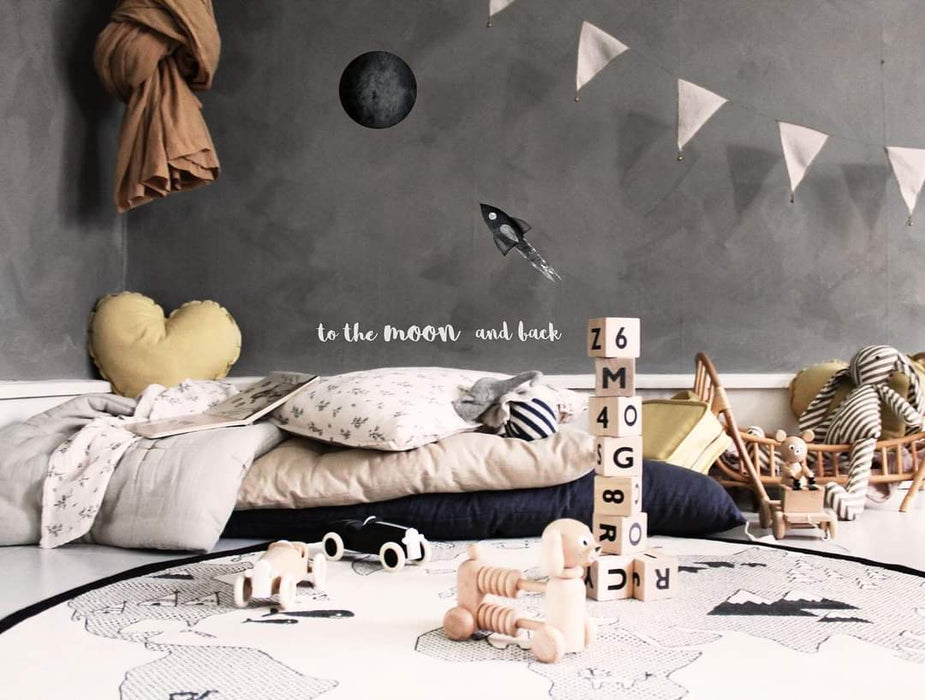 Stickstay Wallsticker To the moon and back  