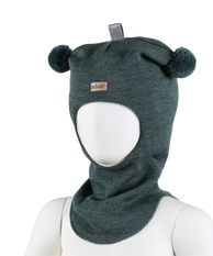 Kivat Vinterlue Med Logo, Balaclava I Ull, 504 87