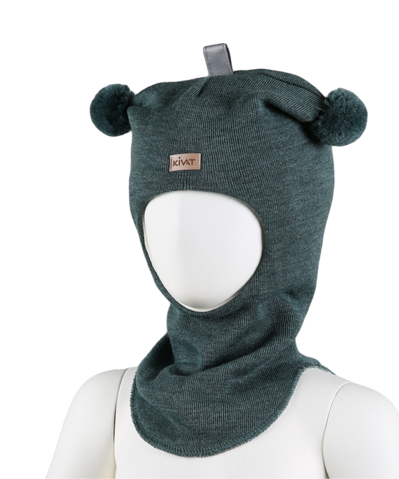 Kivat Vinterlue Med Logo, Balaclava I Ull, 504 87