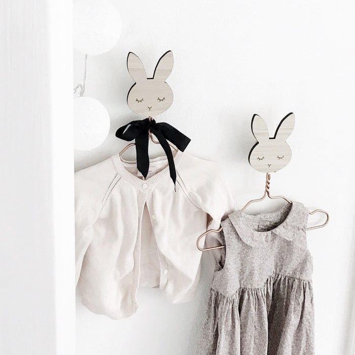 Maseliving Knagg Sleepy bunny Tre