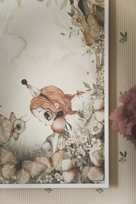 Mrs Mighetto  Plakat The Rose Forest 50x70