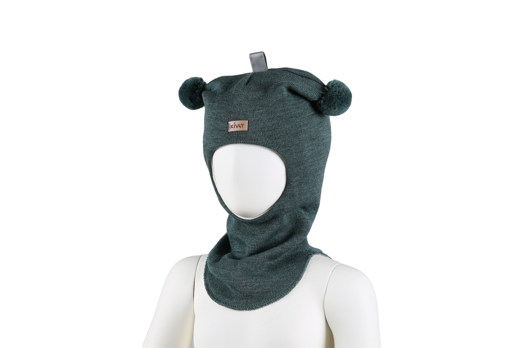 Kivat Vinterlue Med Logo, Balaclava I Ull, 504 87