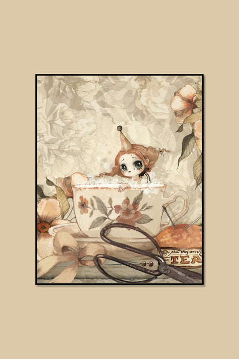 Mrs Mighetto  Plakat The Tea Bath 40×50