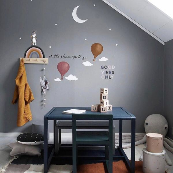 Stickstay Wallsticker Sky The Unicorn