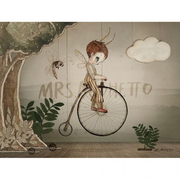 Mrs Mighetto Plakat Mr John 24x18 cm