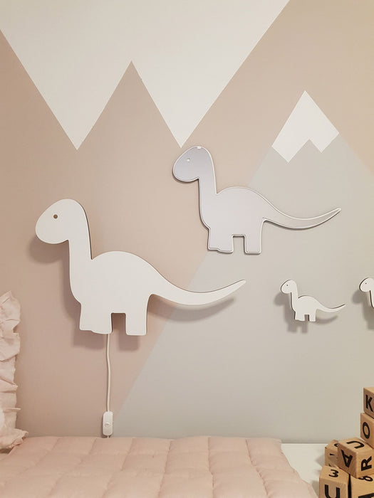 Maseliving - Speil - Dino - Hvit